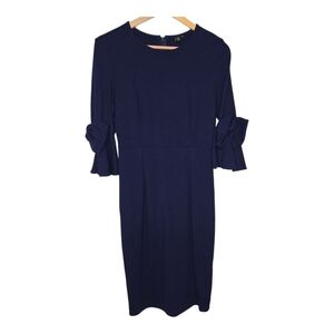 Elegant Navy Blue Dress